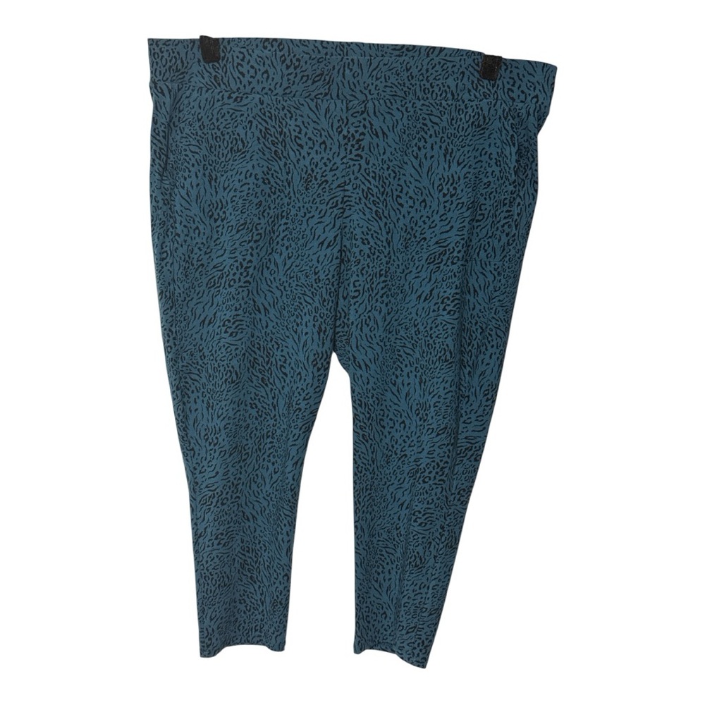 3X Torrid Teal Animal Print Leggings